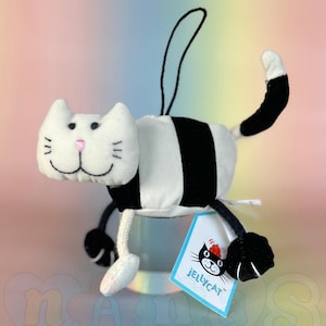 Dingly Dangly Cordelia Cat Kitten Jellycat Plushie BNWT - Retired - Hard to Find - Vintage Tagged Toy - Very Rare Find