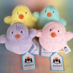 Bundle of 4 Chicky Cheeper Chicks Jellycat Plushie BNWT - Retired - HTF