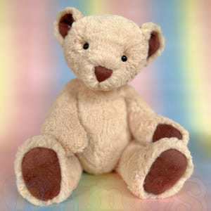 Edward Bear Jellycat Plushie VGUC  - Retired - Soft Teddy Bear
