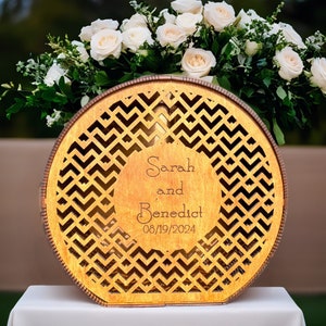 Boîte pour cartes de mariage bohème avec fente, boîte pour cartes de mariage personnalisée, boîte souvenir personnalisée pour cadeau de mariage, cadeau pour maman, cadeau pour shower de bébé