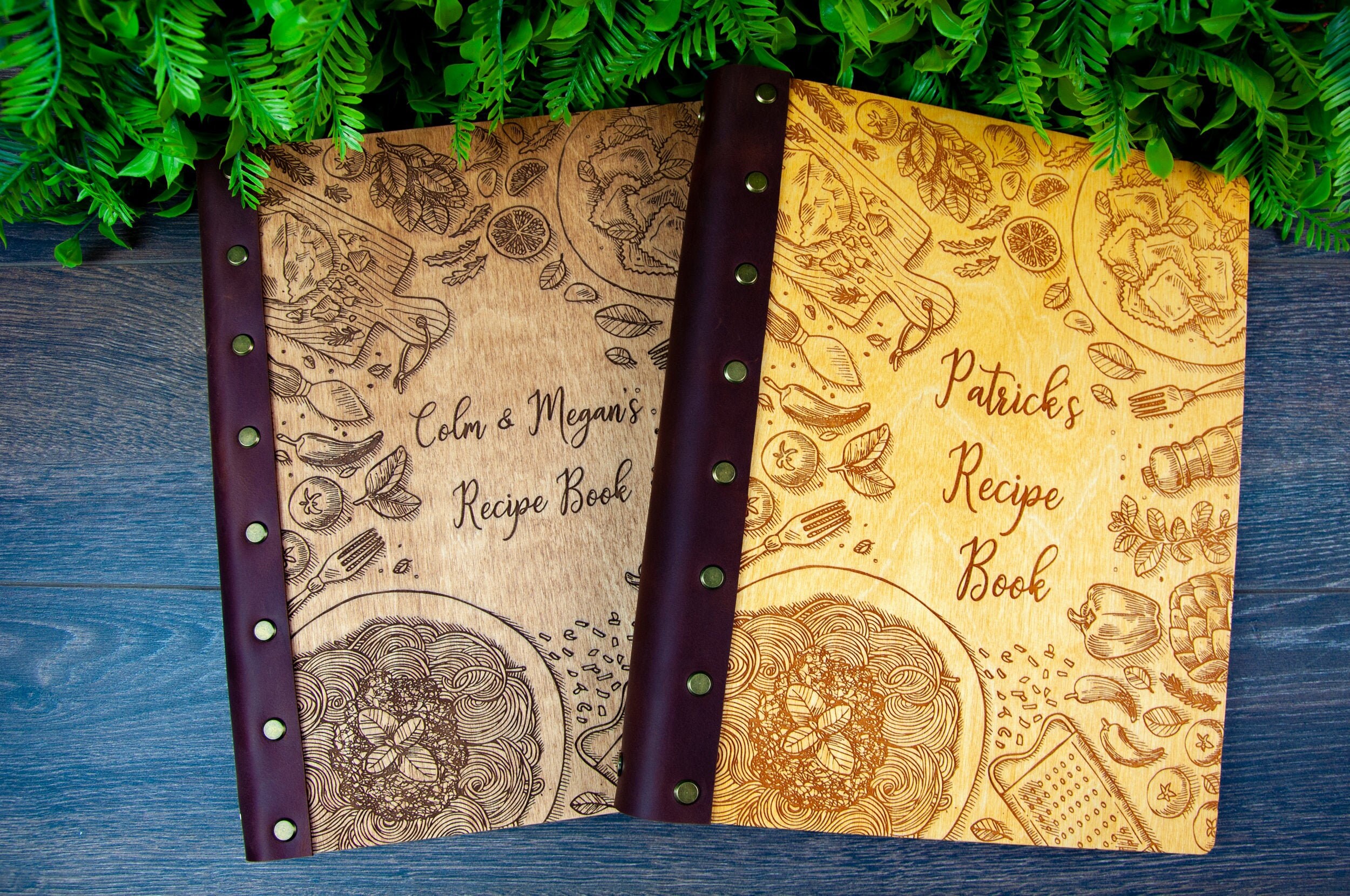 Custom Cookbook Personalized Recipe Journal Custom Recipe Etsy