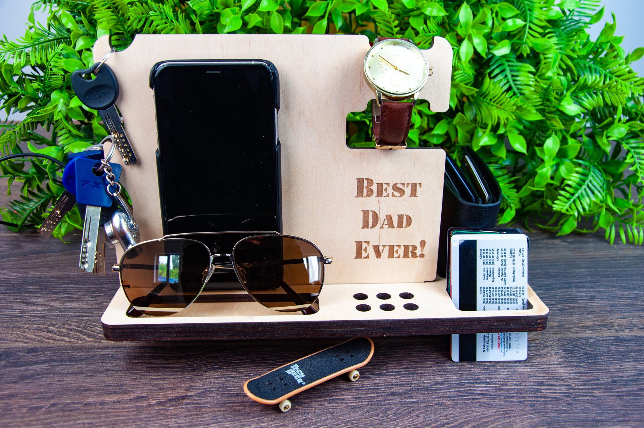 Custom Docking Station Gift For Men Fathers Day Gift Etsy Custom Docking Station Gift For Men Fathers Day Gift Etsy