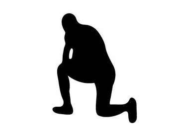 Take A Knee Svg Etsy