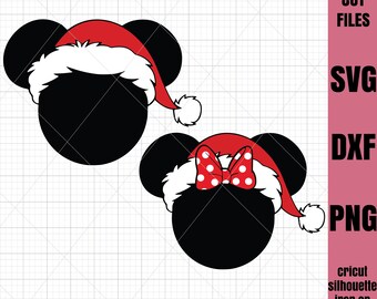 Download Mickey christmas svg | Etsy