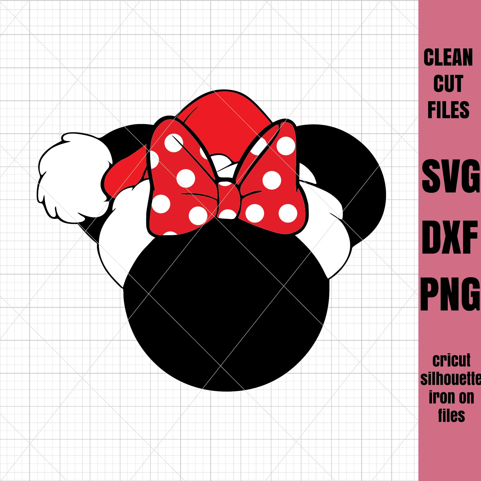 Download minnie SVG Christmas Svg Santa Minnie svg File Cricut File ...