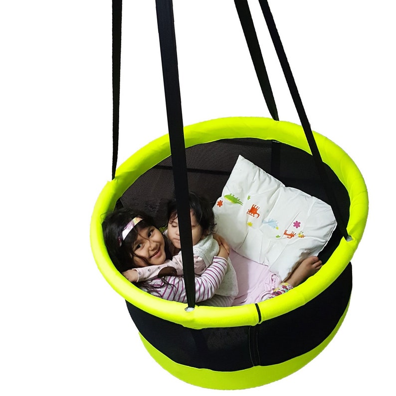 Sensory Bassinet Cradle Swing Hammock Baby Or Toddler For Indoor Or Outdoor Svava Basket Swing