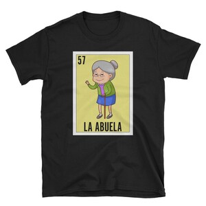 Grand-mère mexicaine Loteria Loteria chemise - cadeau pour grand-mère