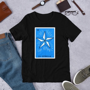 Mexican Loteria Tshirts - La Estrella T Shirt