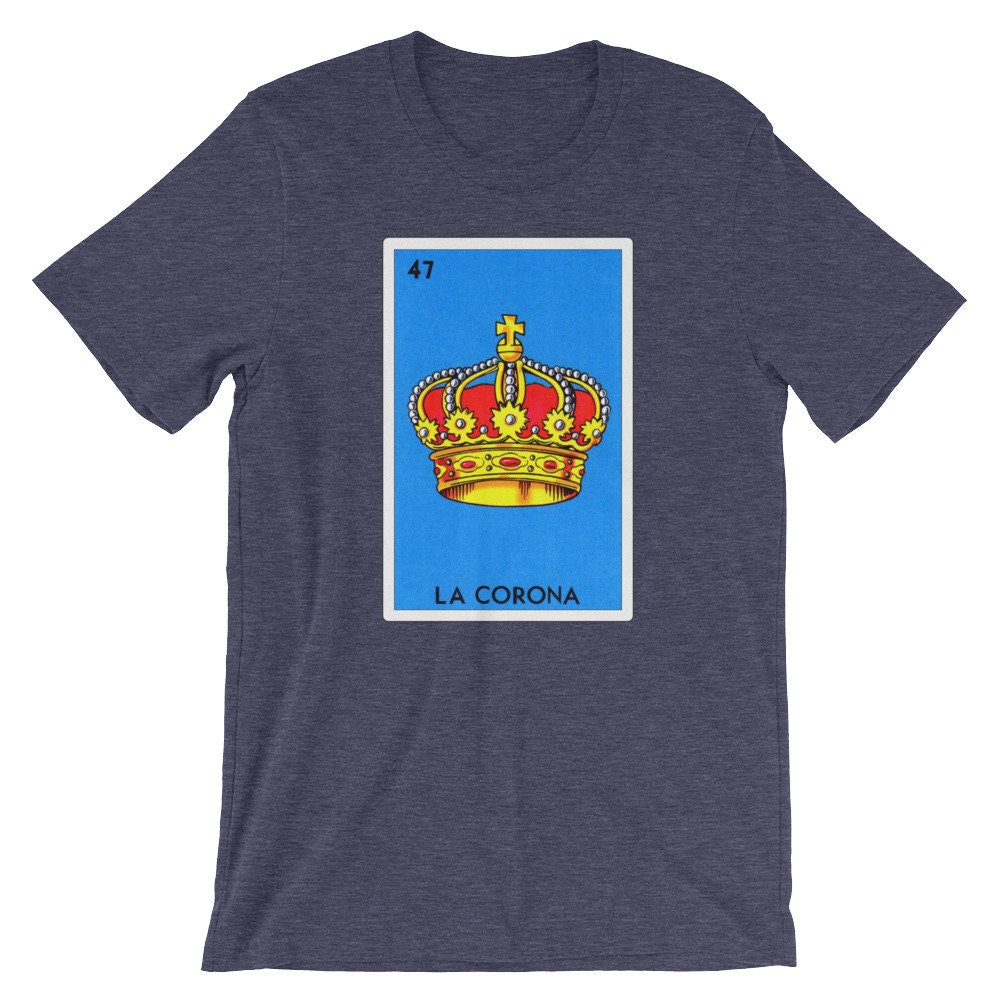 Mexican Loteria Tshirts La Corona T Shirt - Etsy