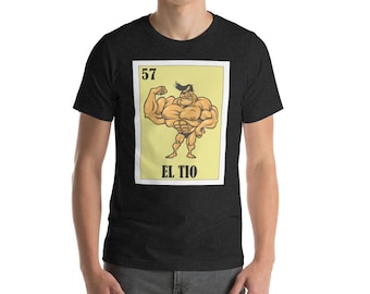 Loteria Mexicana Themed Shirts - EL Tio T-shirt