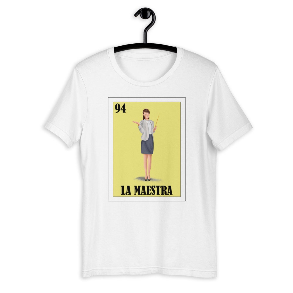 Loteria Shirts La Maestra T Shirt Spanish Teacher Tshirt - Etsy