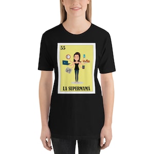 Loteria Mexicana Cadeau pour maman mexicaine - Regalo para Mama - La Supermama Shirt
