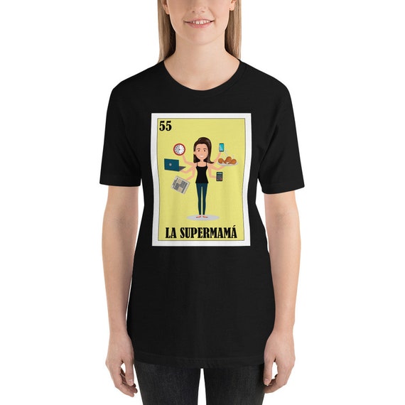 Womens Loteria Shirts - La Mama T Shirt - Regalo Para Mama Womens Loteria Shirts - La Mama T Shirt - Regalo Para Mama