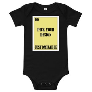 Benutzerdefinierte Loteria Baby Body - wählen Sie das Design und Text!