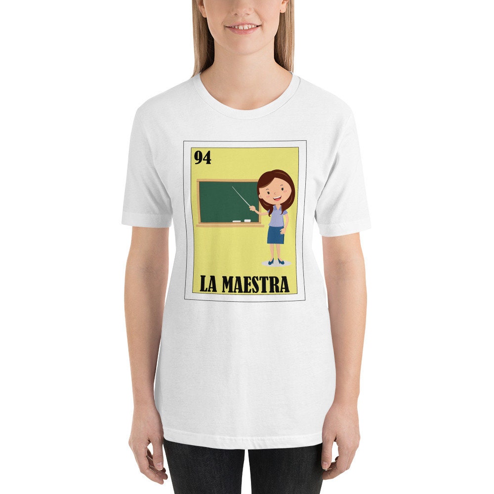 Loteria Shirts La Maestra T Shirt Spanish Teacher Tshirt - Etsy