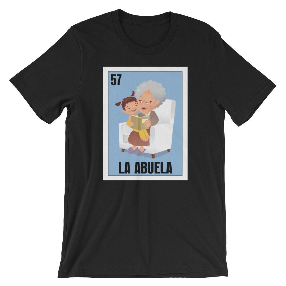 Womens Mexican Loteria La Abuela Loteria Shirt - Regalo Para Abuela Womens Mexican Loteria La Abuela Loteria Shirt - Regalo Para Abuela