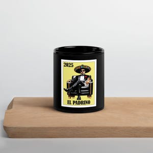 El Padrino Loteria Gift - Mug Padrino 2025