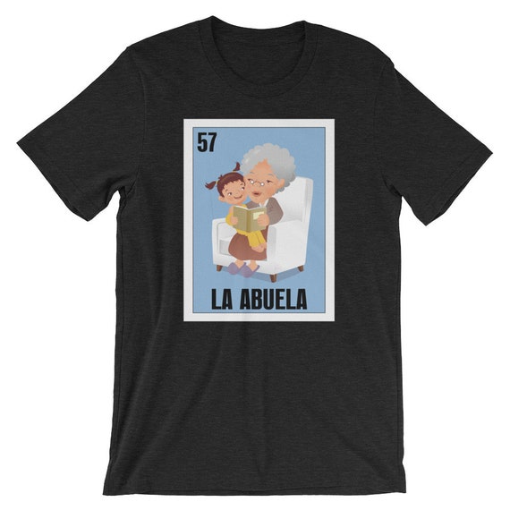 Womens Mexican Loteria La Abuela Loteria Shirt - Regalo Para Abuela Womens Mexican Loteria La Abuela Loteria Shirt - Regalo Para Abuela