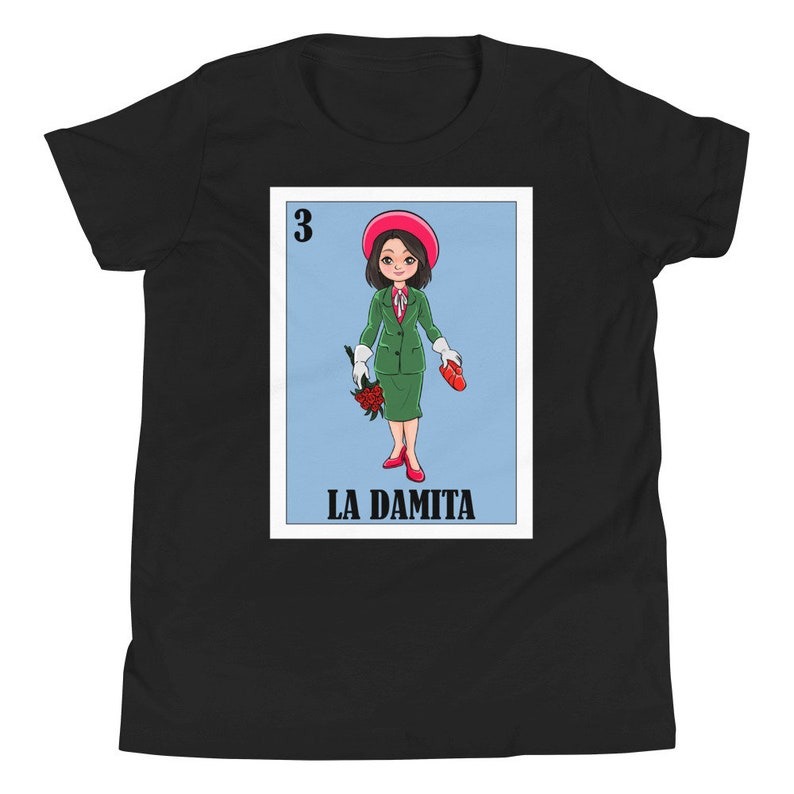 Mexican Loteria Shirts for Kids La Damita Loteria TShirt Etsy