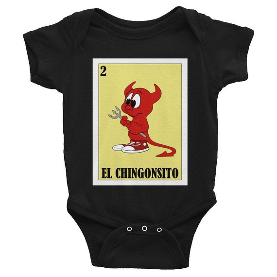 loteria baby onesie