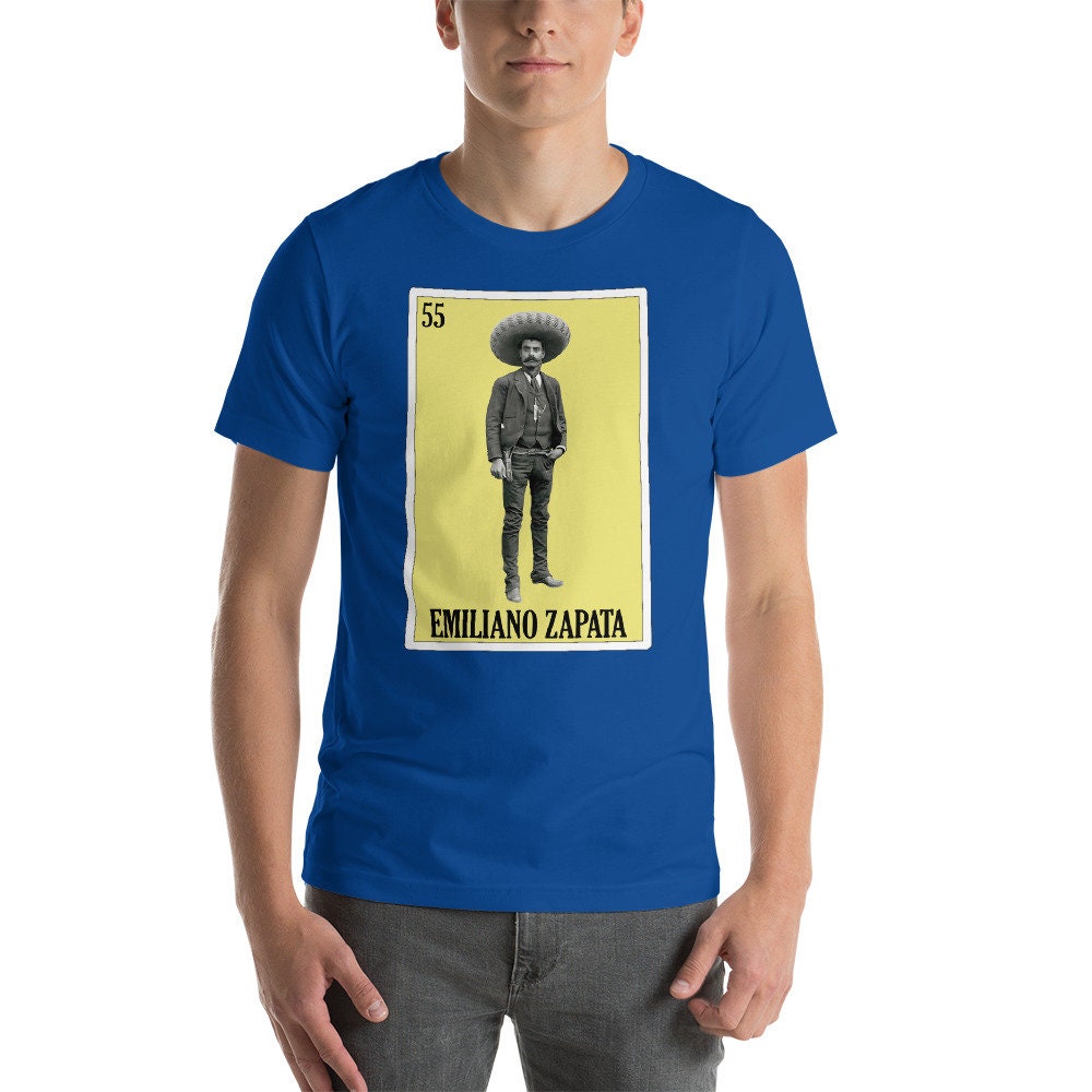 Loteria Shirts - Emiliano Zapata Tshirt Playera Zapata Loteria Shirts - Emiliano Zapata Tshirt Playera Zapata