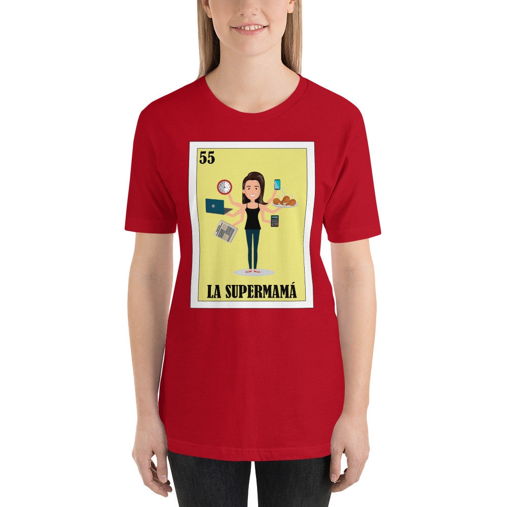 Womens Loteria Shirts - La Mama T Shirt - Regalo Para Mama Womens Loteria Shirts - La Mama T Shirt - Regalo Para Mama
