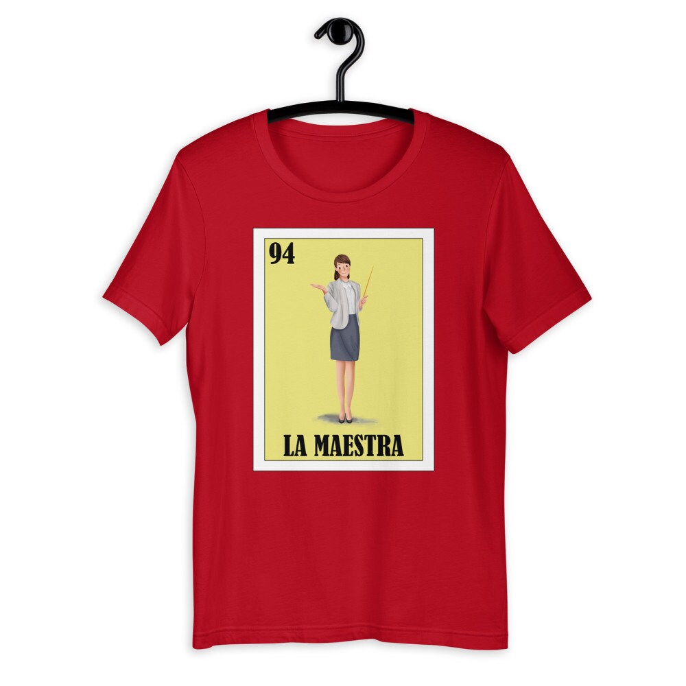 Loteria Shirts La Maestra T Shirt Spanish Teacher Tshirt - Etsy