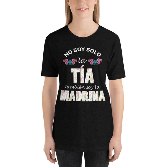 Regalo Para Madrina Playera De Tia Y Madrina Tshirt Regalo Para Madrina Playera De Tia Y Madrina Tshirt
