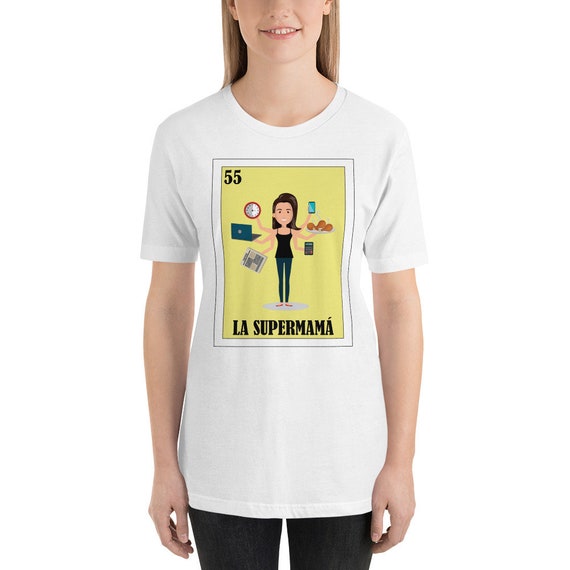 Womens Loteria Shirts - La Mama T Shirt - Regalo Para Mama Womens Loteria Shirts - La Mama T Shirt - Regalo Para Mama