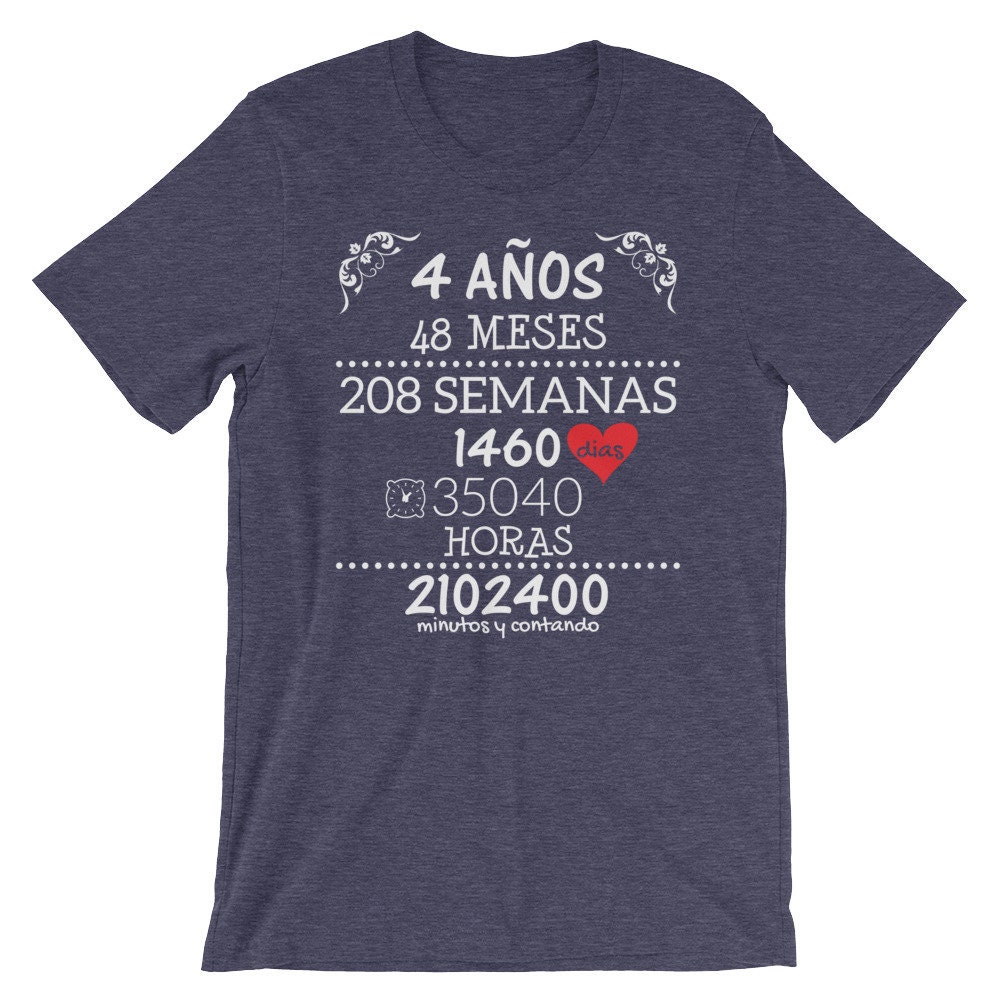 camisetas para novios de aniversario