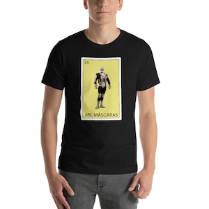 Lucha Libre Shirts - Playera De Lucha Libre Mexican Loteria Lucha Libre Shirts - Playera De Lucha Libre Mexican Loteria