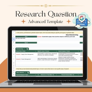 Szablon zaawansowanego pytania badawczego
