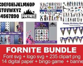 fortnite bingo game etsy - fortnite bingo sheet generator