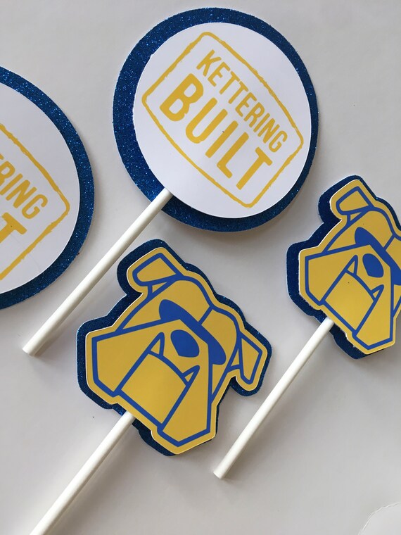 Kettering University Cupcake Toppers, Bulldog Cupcake Toppers, 2022