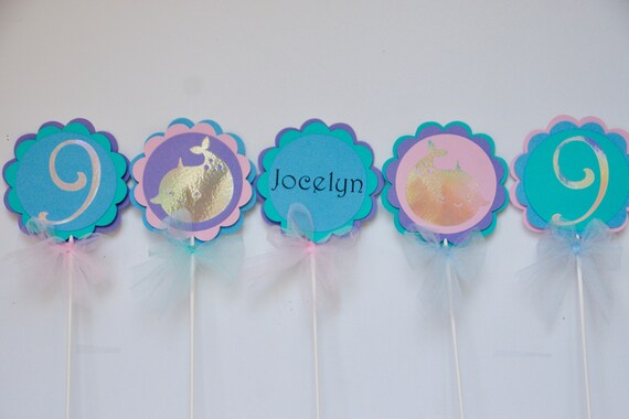 Narwhal Party 3-D Honeycomb Centerpiece 12.8/" x 12/" Narwhal Party Decorations