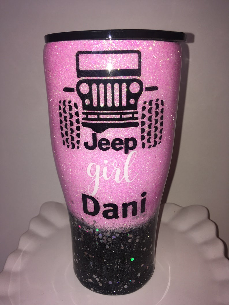 Jeep Girl Tumbler Custom Tumbler Jeep Gift Stainless Steel Tumbler Jeep