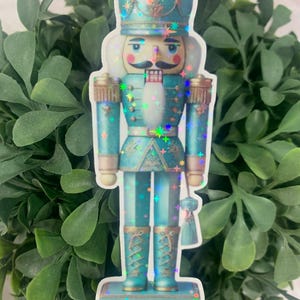 Nutcracker Sticker, Nutcracker Ballet Sticker, Ballet Gift, Waterproof Vinyl, Stocking Stuffer, Laptop, Kindle Sticker, Teacher Gift