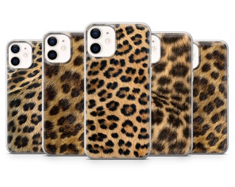 Telefoonhoesje met luipaardprint: cheetahbont, zachte gelcover voor iPhone 17, 16, Pixel 10a, Samsung A57, A37, S26