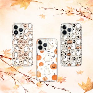 Spooky Handyhülle Ghost Cover für iPhone 16e, 15, 14, 13, 12, 11, Google Pixel 9 Pro, 8, 7A, Samsung S25 edge, S24 FE, A71, A36