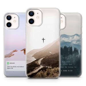 Christian landscape Phone Case for iPhone 15, 14,13,12,11,X,Xr,7+,8+,SE, Samsung S22, S21, S21FE, Pixel 6a, Huawei