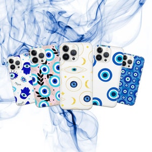 Evil Eye Phone Case nazar Cover for iPhone 14 13 12 Pro 11 XR for Samsung S23 S22 A73 A53 A13 Pixel 7 6A