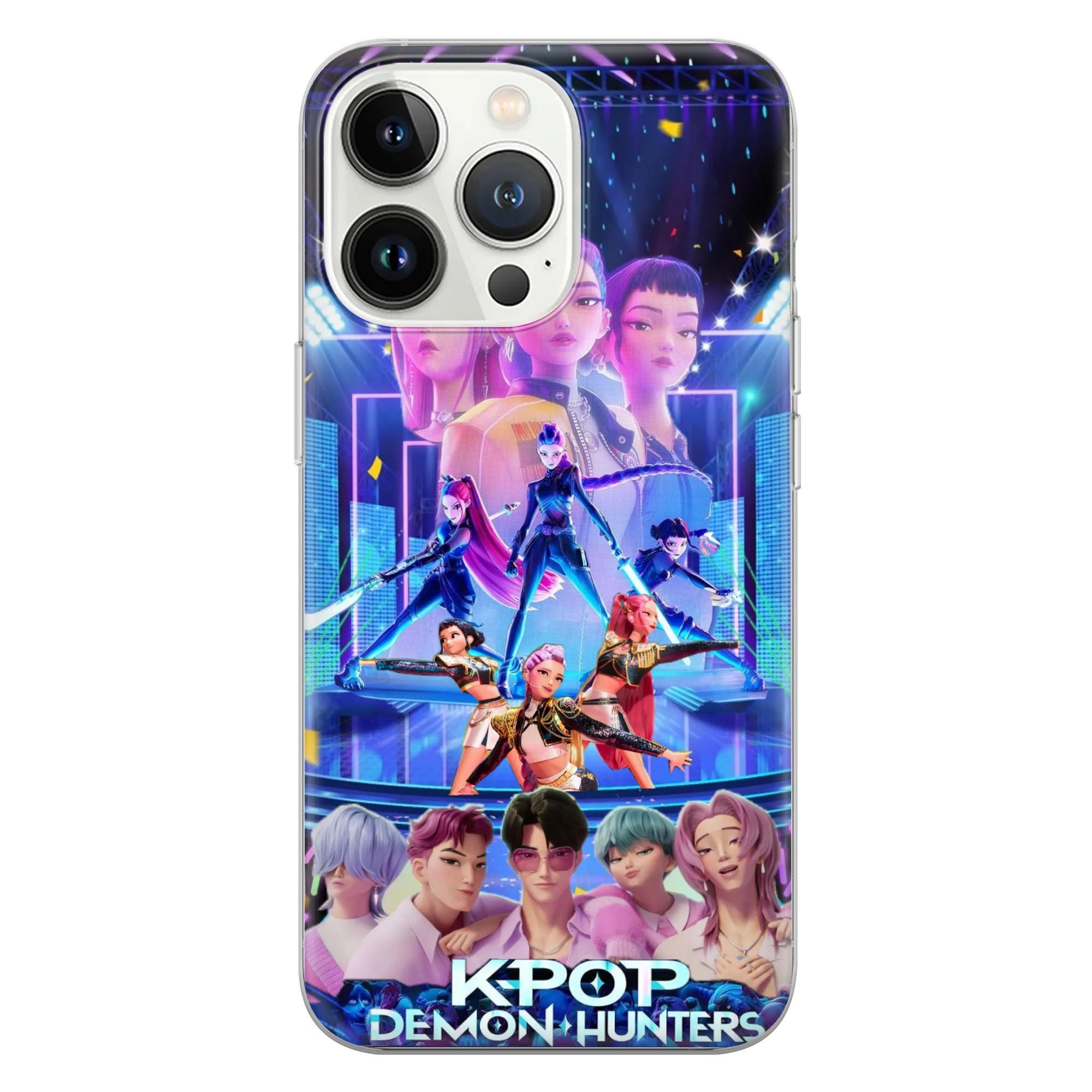 Kpop Demon Hunters Phone Case Idol Cover for iPhone 17, 16, Pixel