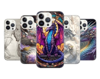 Dragon princess Phone Case Dragon Cover for iPhone 15 14 13 12 Pro 11 XR SE, Samsung S23 S22 A73 A53 A13 A14 S21 Fe S20, Pixel 8 7 6A