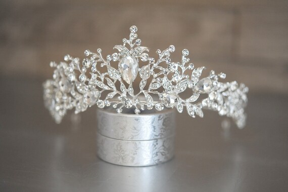 Silver bridal crown Clearance