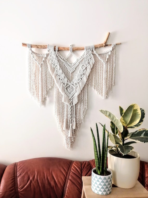 Large Macrame Wall Hanging Macrame Wall Art Boho Style Wall Etsy