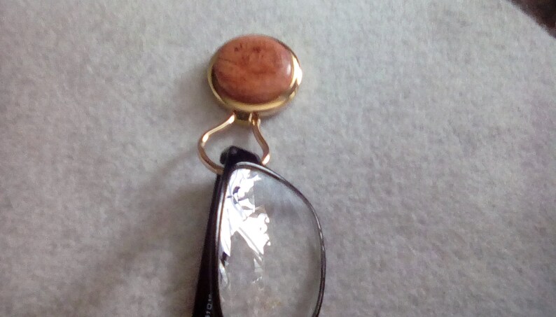nurses gift Eyeglass holder badge holder teacher gift cherry burl wood gift for him gift for her handmade gift name tag holder