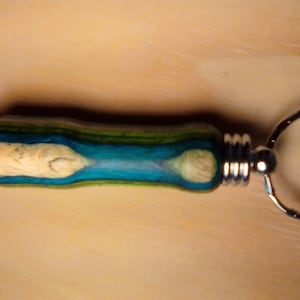 Secret compartment, stash holder, secret keychain, wooden keychain, secret container, gift for her, gift for him, birthday gift, dad gift