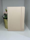A5 hard back Note Book With Lined Sheets Personalised With any Initials Or Name