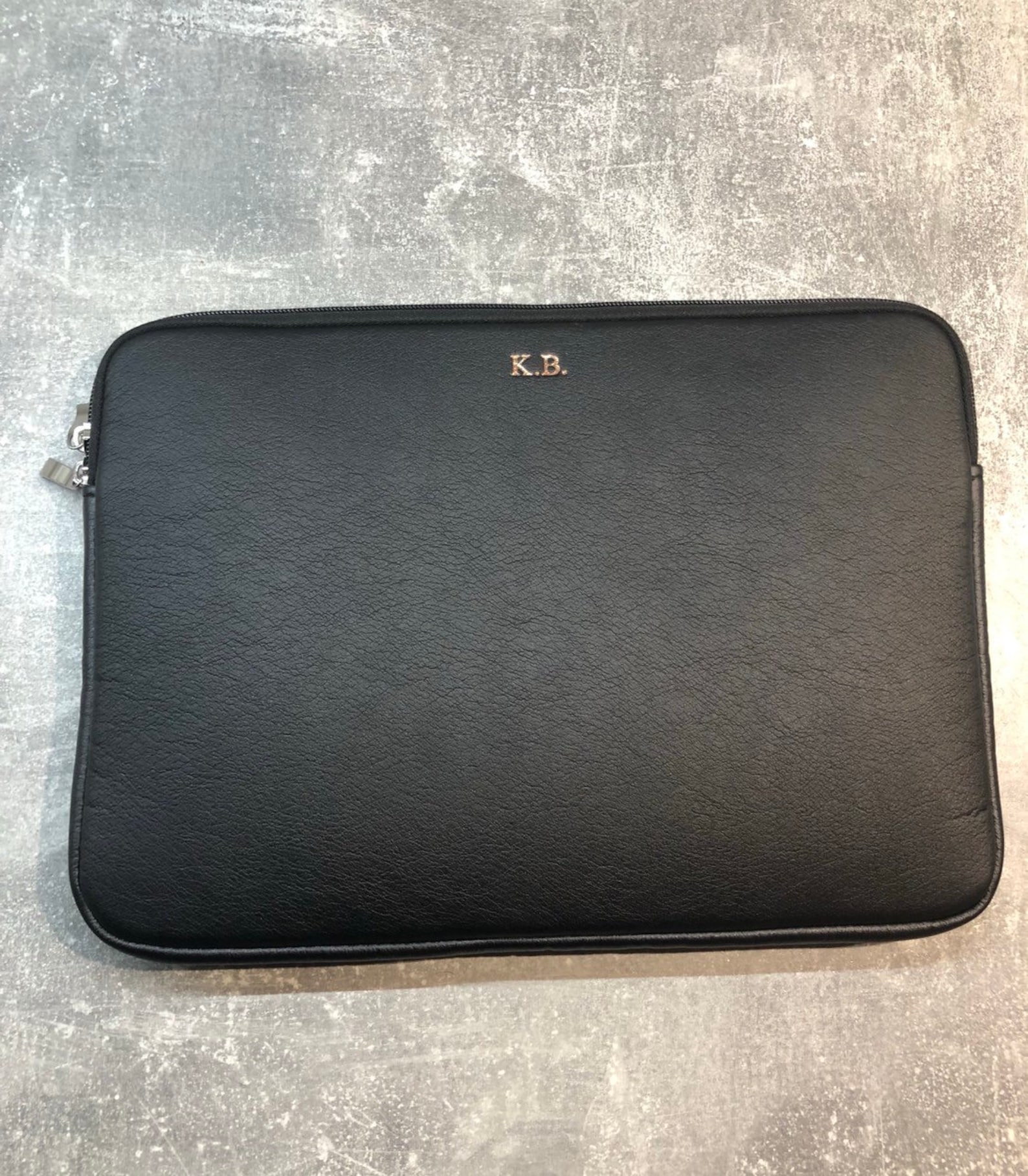 15 inch laptop case personalised with name or initials Etsy