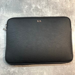 15,6-16" inch laptoptas gepersonaliseerd met naam of initialen | laptophoes | apparaathoes | laptoptas